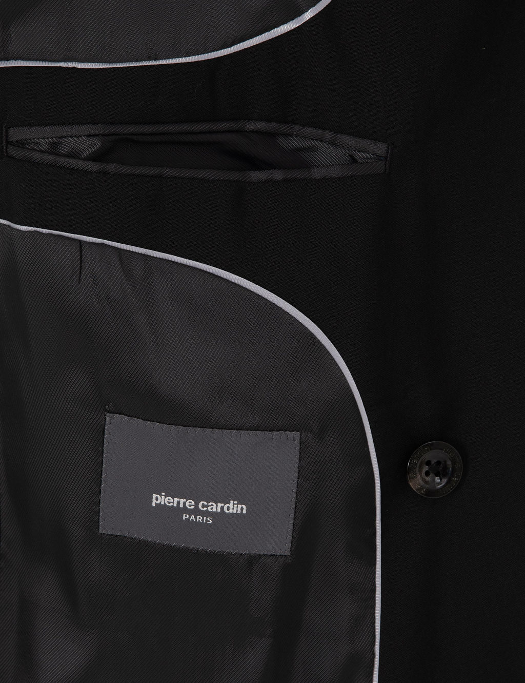 Siyah Ex. Slim Fit %100 Y_n Kruvaze Tak_m Elbise