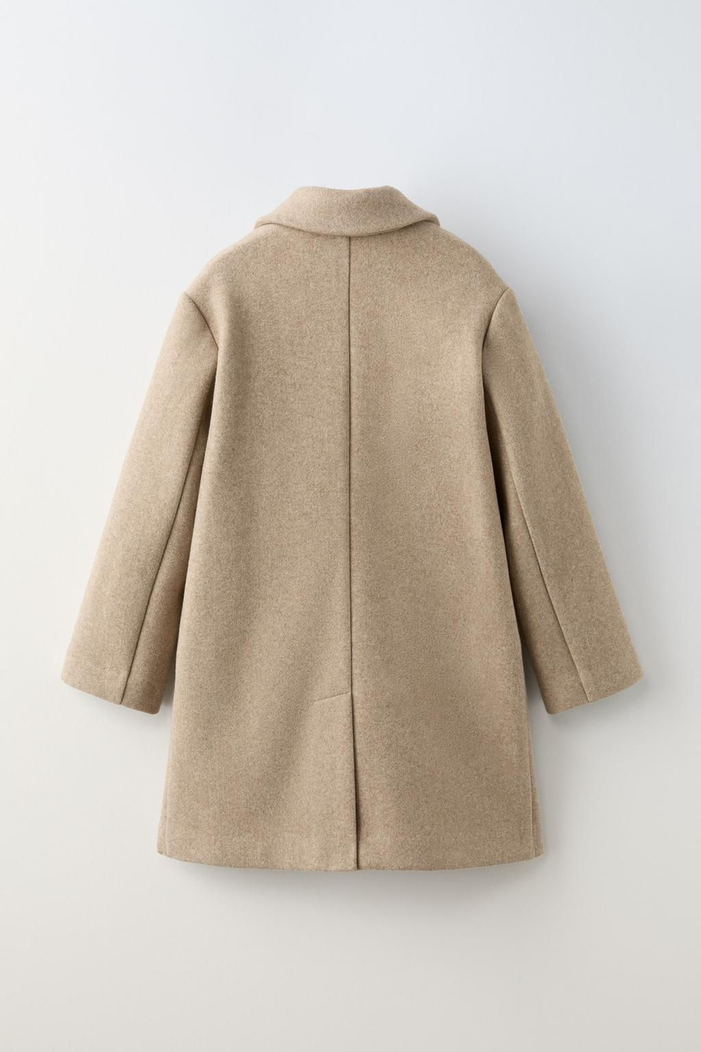 FELT TEXTURE COAT - Zara фото 7