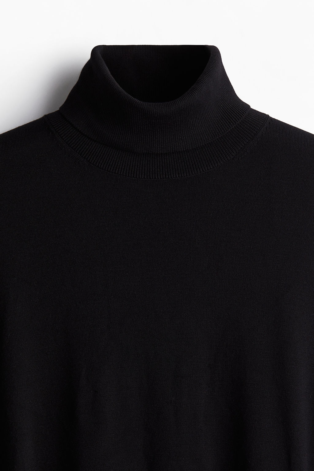 Jersey de cuello alto en punto fino Slim Fit - H&m фото 8