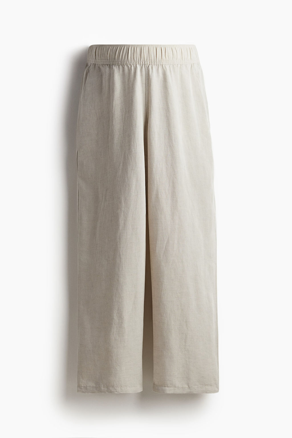 MAMA Pantalon en mezcla de lino Before & After - H&m фото 5