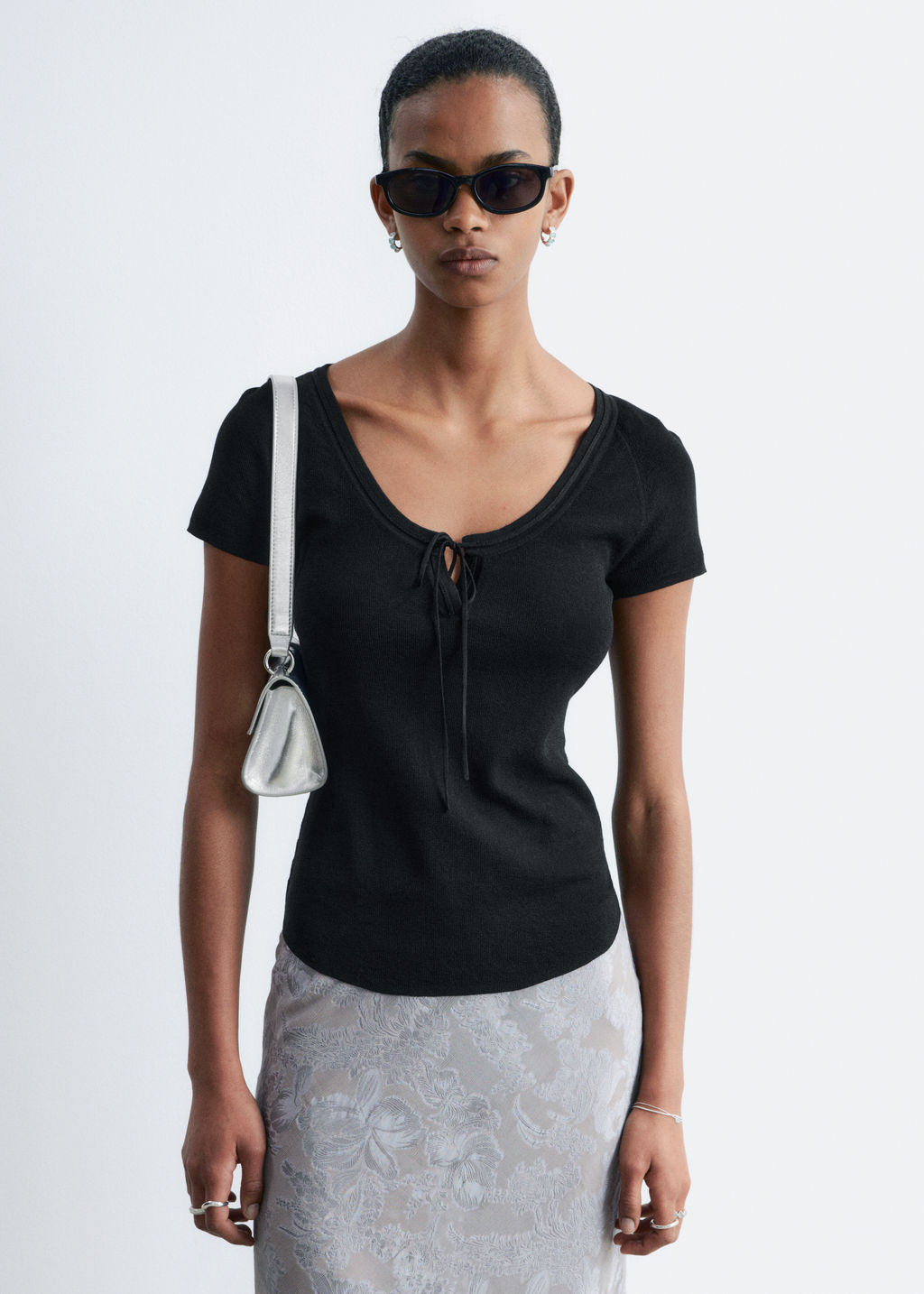 Top con lazo en el frontal - H&m фото 3