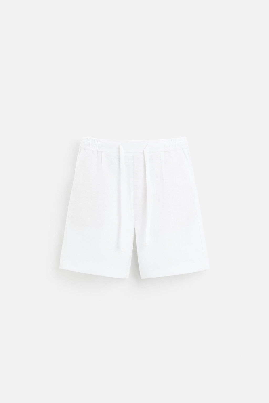 100% LINEN BERMUDA SHORTS - Zara фото 6