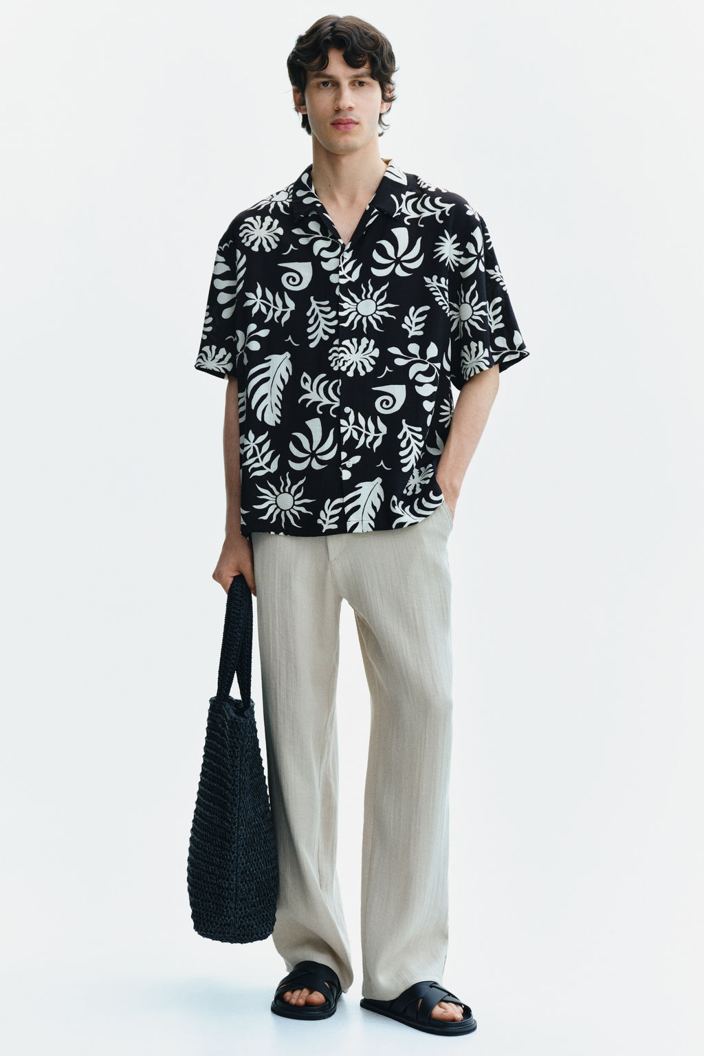 Camisa resort Relaxed Fit - H&m фото 11