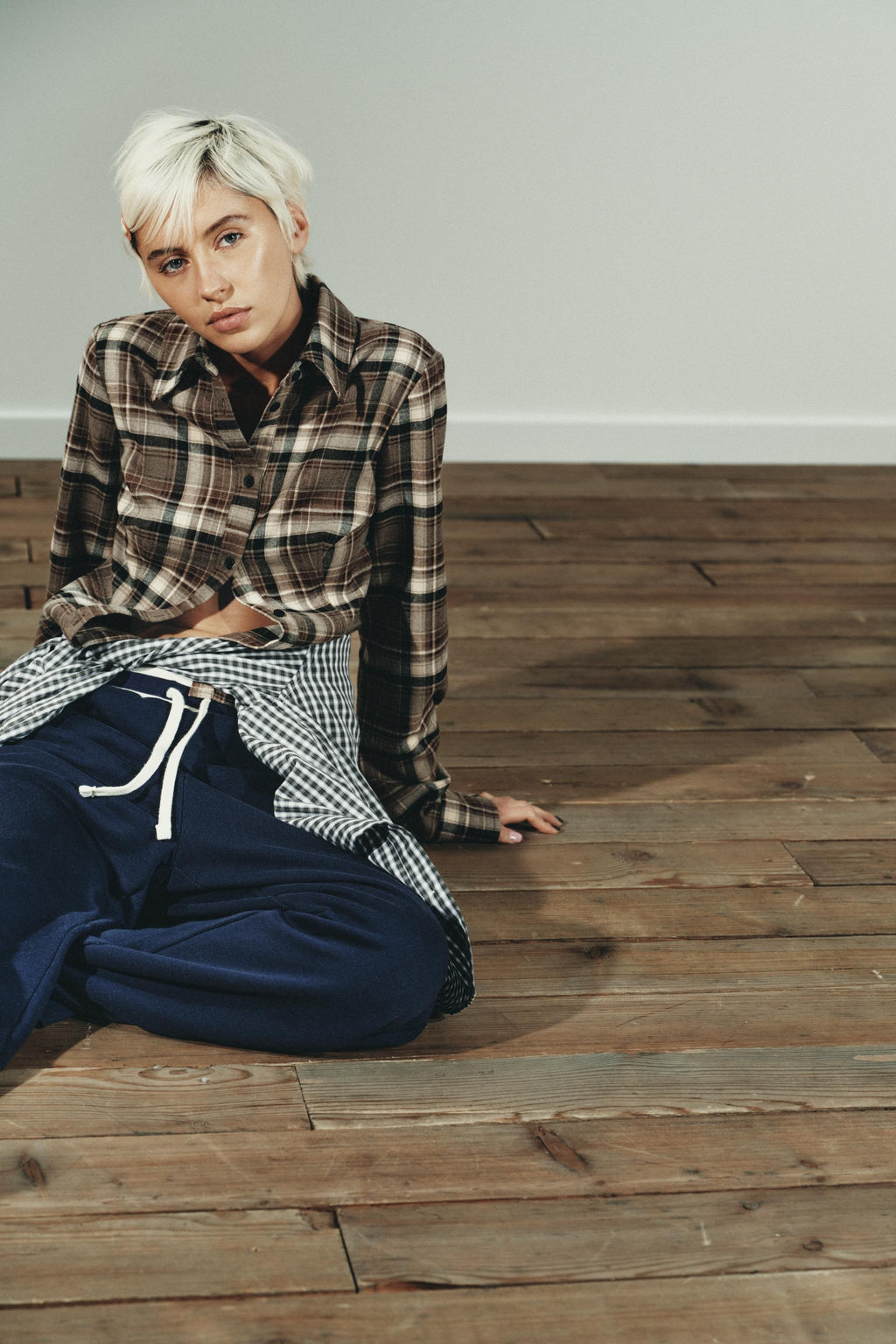 CHECKED FITTED SHIRT - Zara фото 4