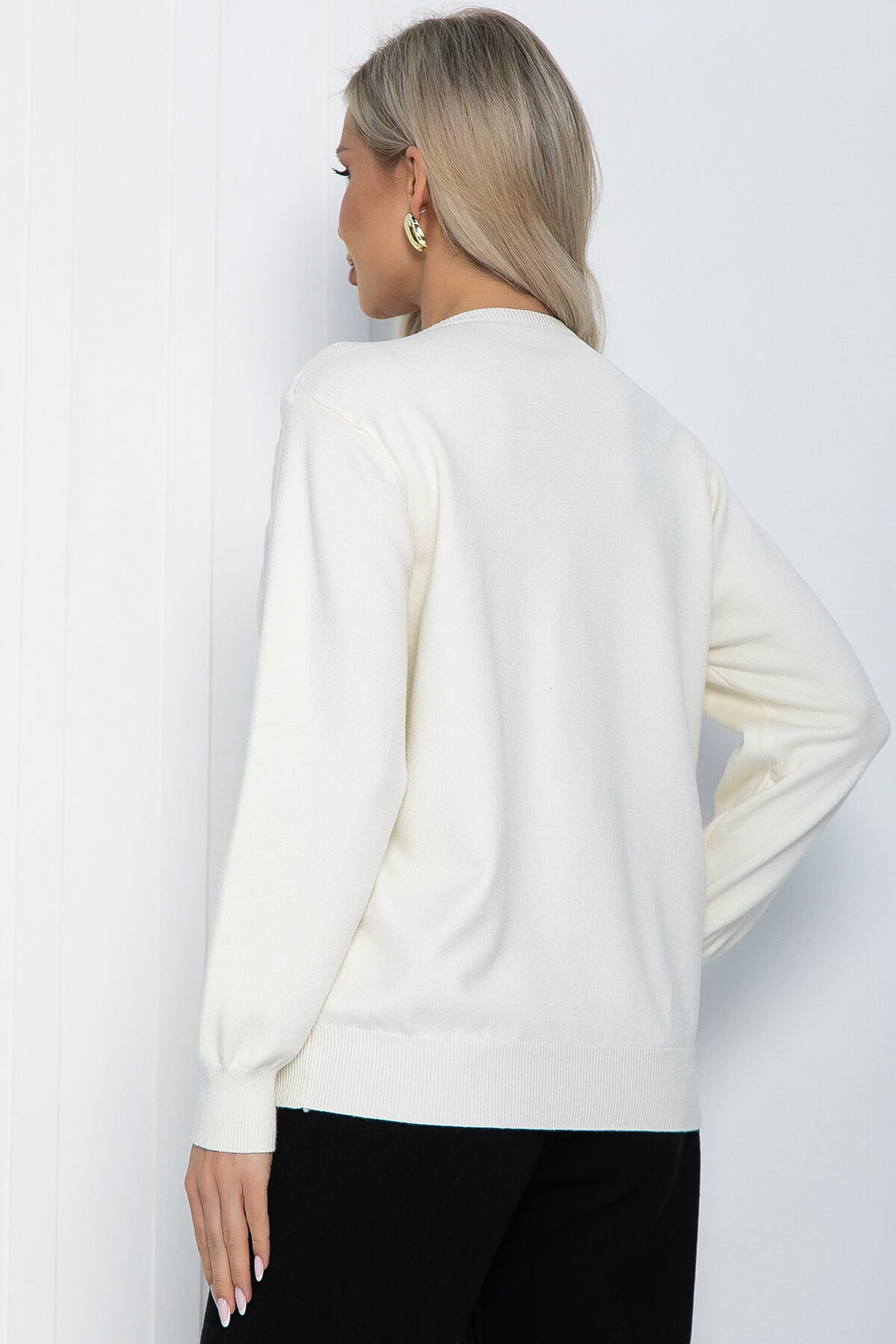 Джемпер Ахиллея (белый) Б12172-12 - Lt collection фото 2