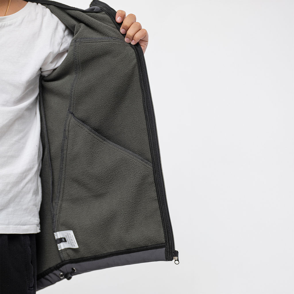 RODOS Куртка софтшелл для мальчика демисезон М-311д Тёмно-серый  фото 10