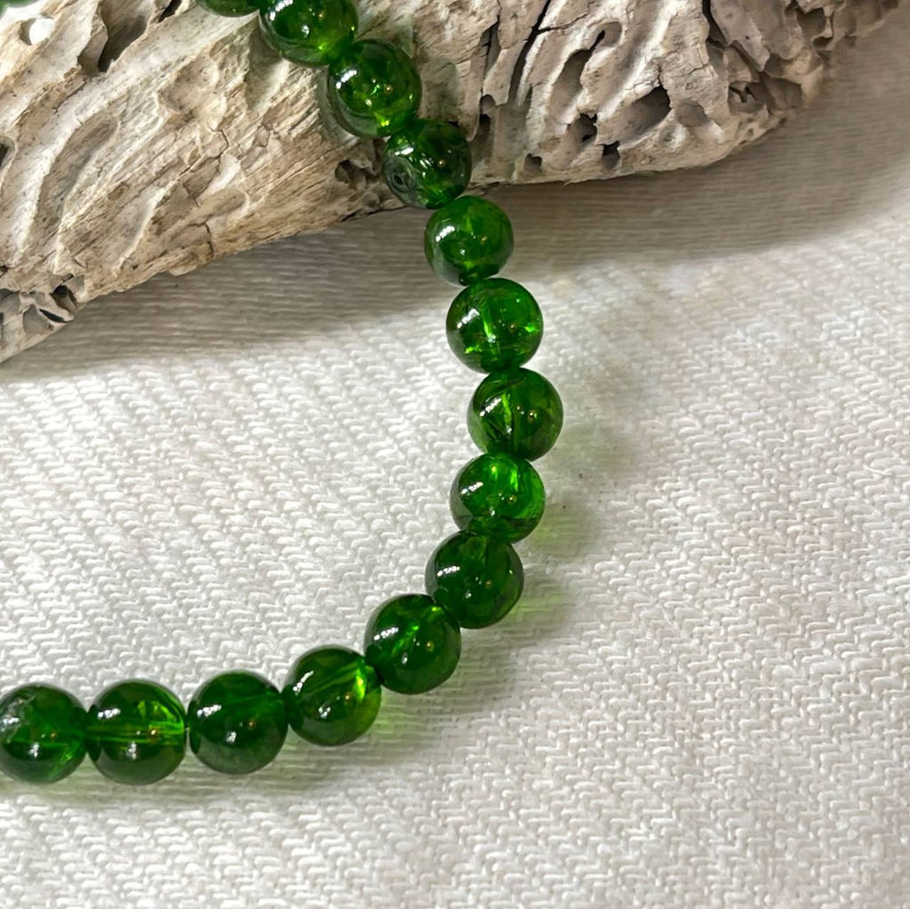 Браслет из Хромдиопсида 17,5 см +
