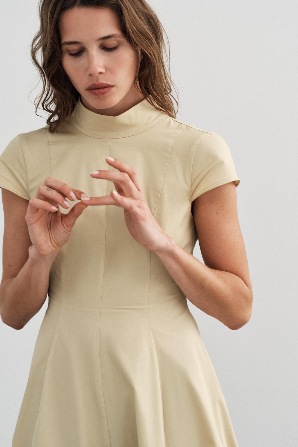 TRENCH COAT MIDI DRESS - Zara фото 4