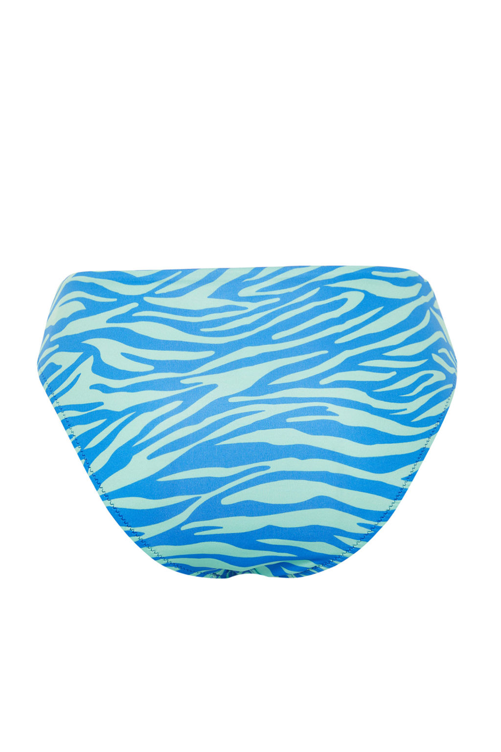 Zebra Desenli Yuksek Bel Regular Bikini Alt? TBESS21BA0320