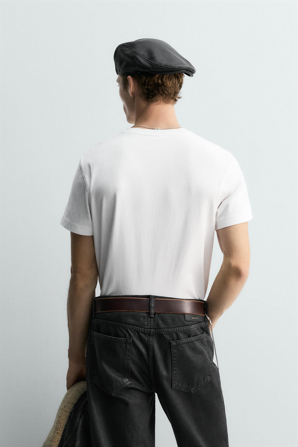 RELAXED FIT T-SHIRT WITH POCKET - Zara фото 3