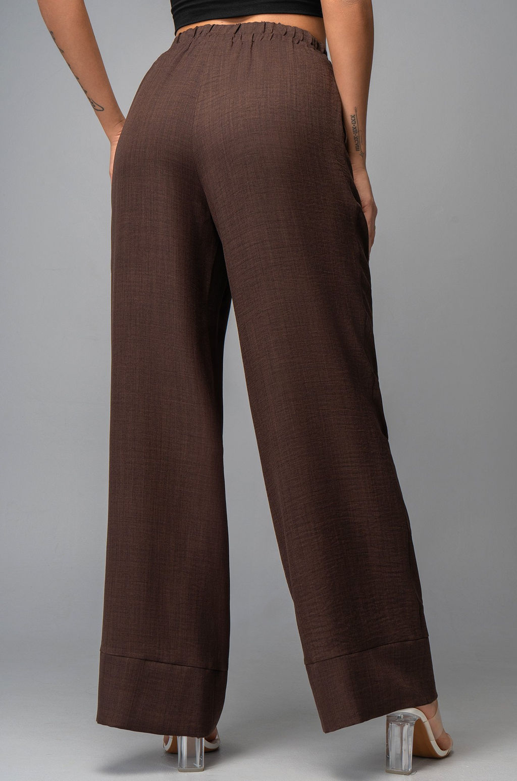 Женские льняные брюки Happyfox - Happy fox фото 3