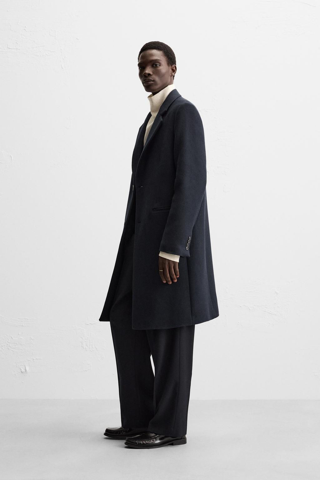 WOOL BLEND COAT - Zara фото 4