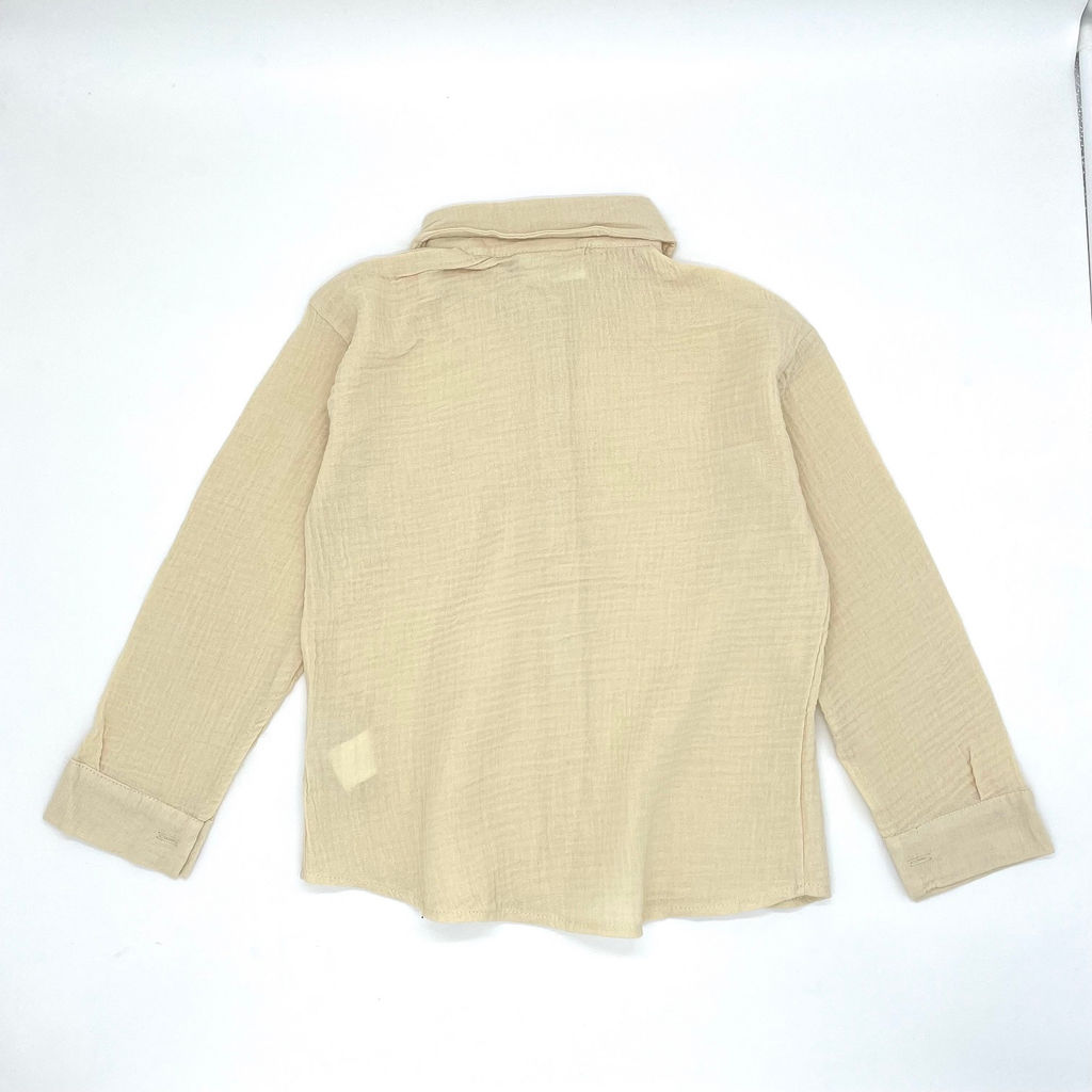 Детская рубашка из муслина GASTON, Белый - Caimano фото 16