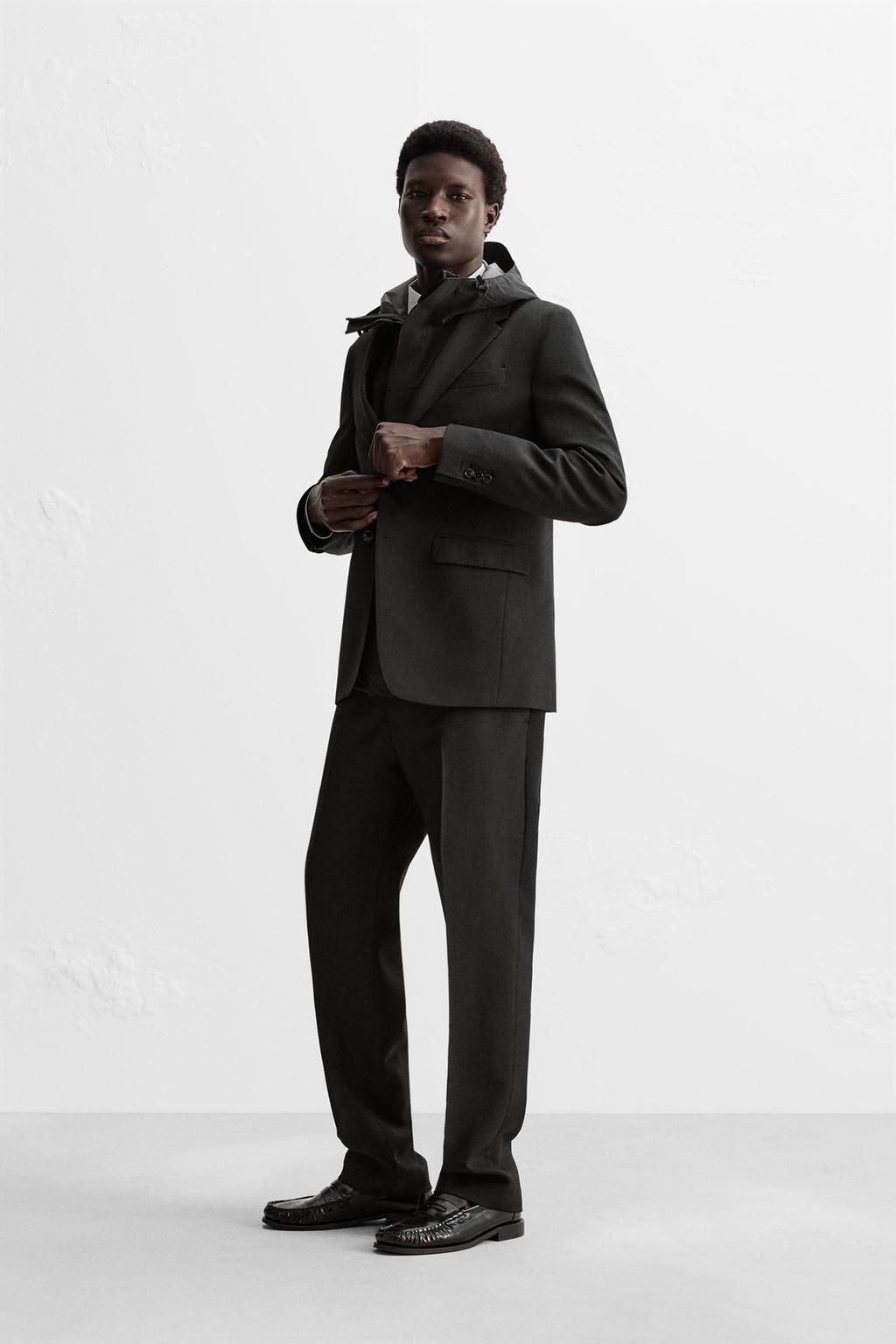 100% WOOL BLAZER - Zara фото 14