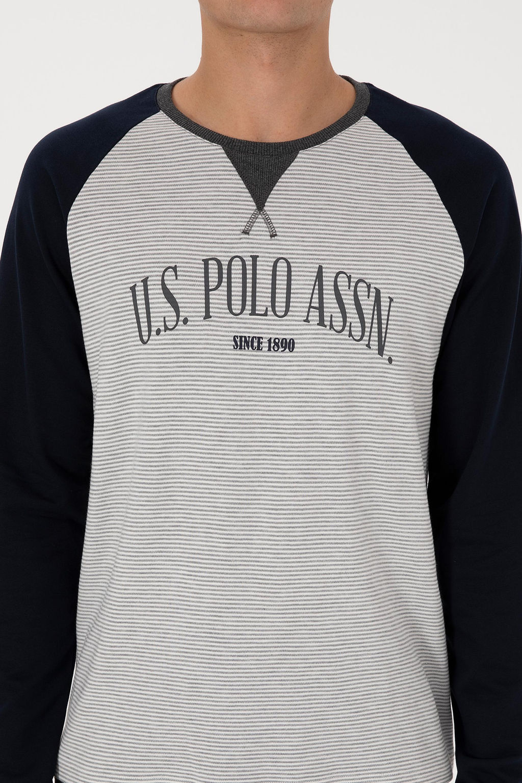 Erkek Lacivert Pijama Tak_m_ - U.s. polo assn фото 6
