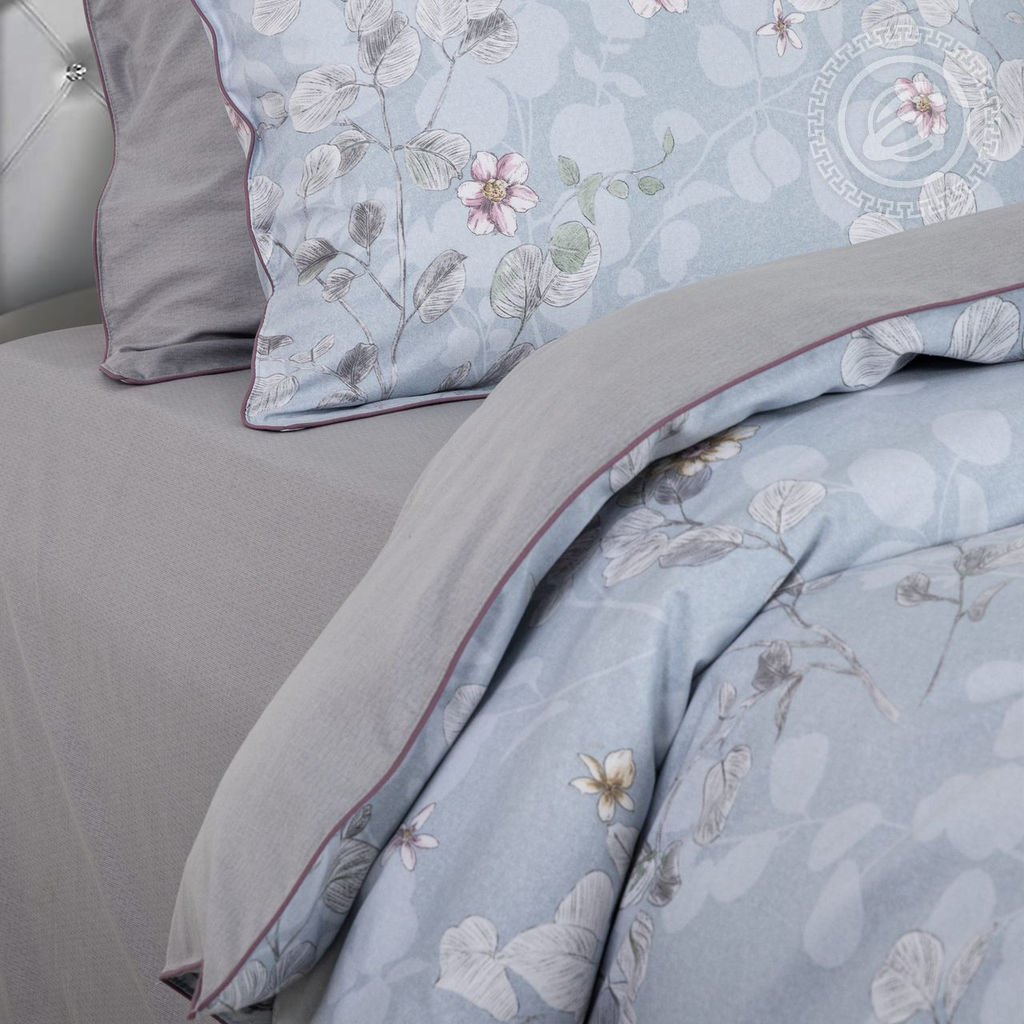 Леона Семейный/Пододеяльник (молния): 2 шт. - 215*145; Простыня: 1 шт. - 260*240; Наволочка (с кантом): 2 шт. - 70*70; Наволочка (с кантом): 2 шт. - 50*70; Велюр Престиж - Арт элегант фото 4