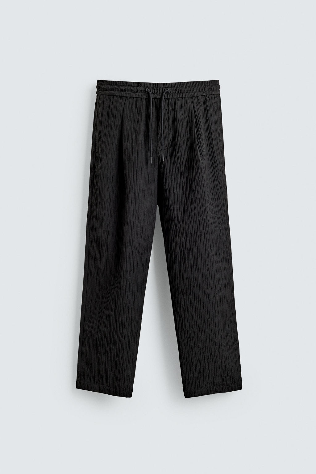 PANTAL?N RELAXED FIT RELIEVE / Gris oscuro - Zara фото 6