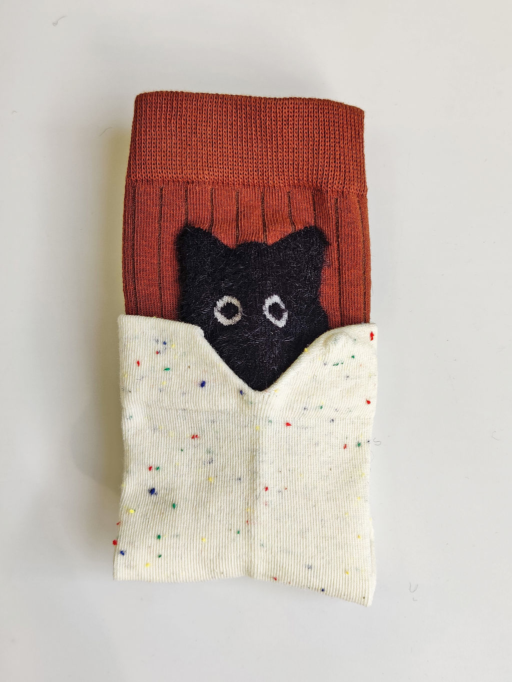 Носки р.35-40 Cats Коричневые - Krumpy фото 9