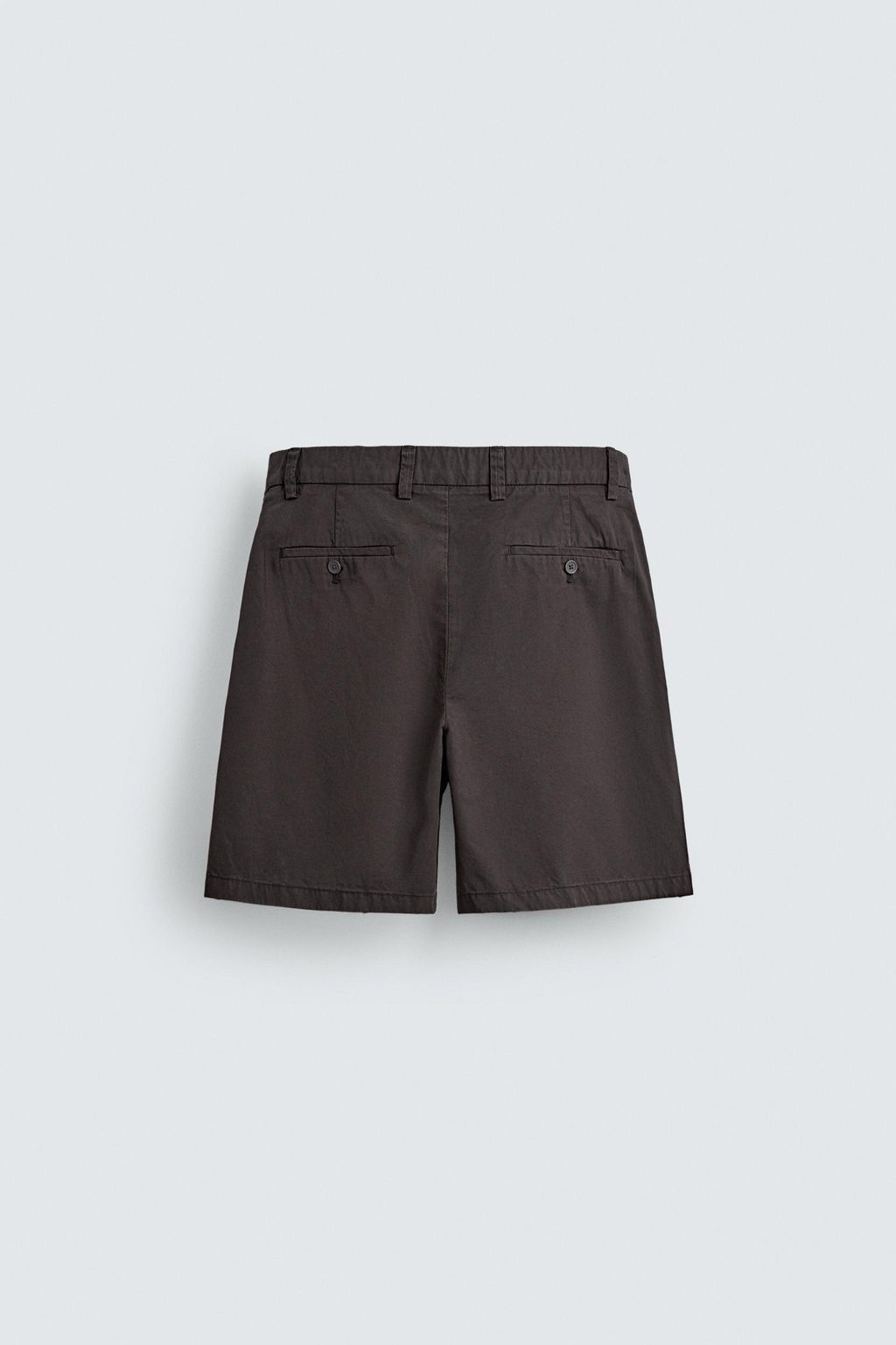 BERMUDA REGULAR FIT PLIEGUES / Marr?n