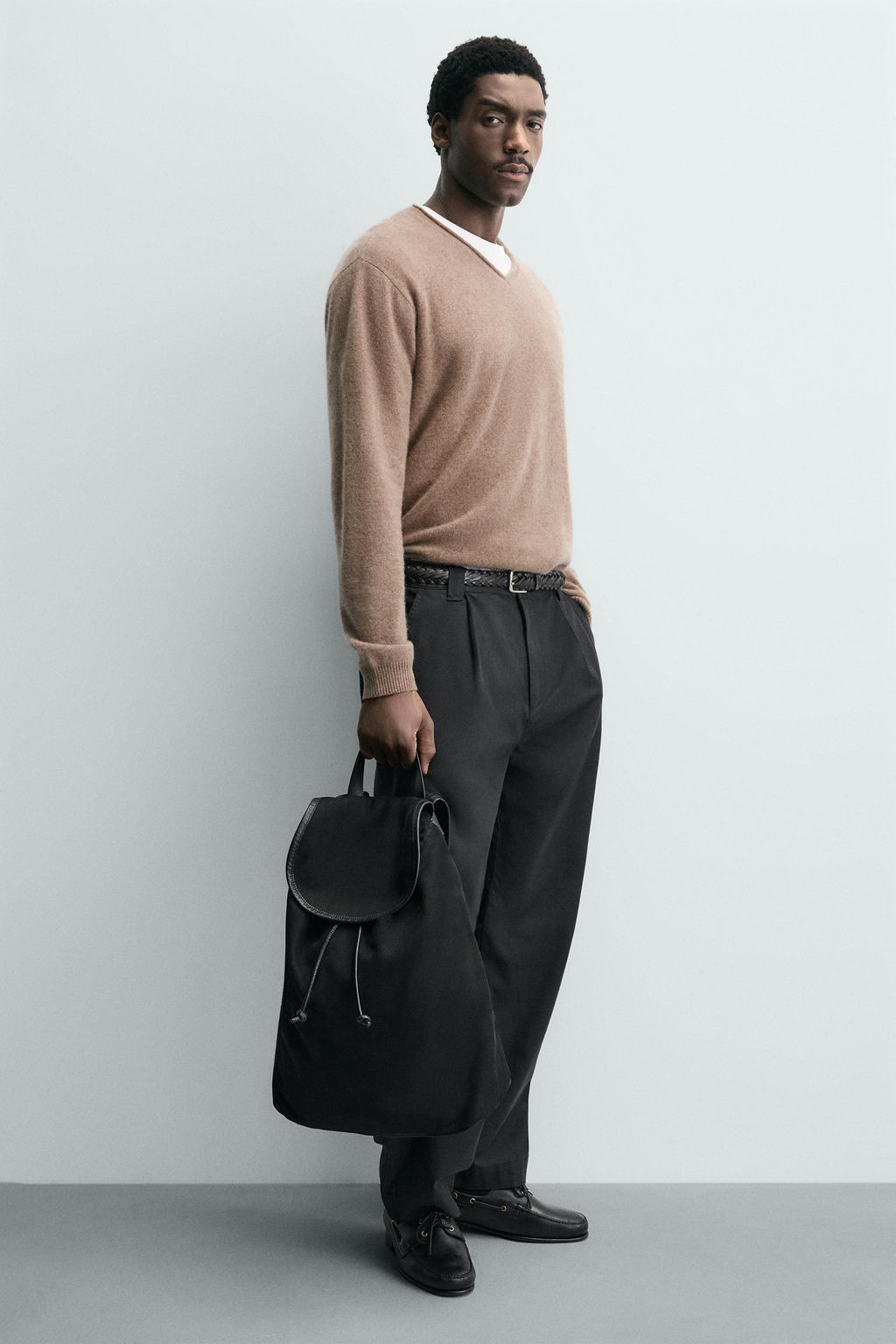 LEATHER BACKPACK - Zara фото 2