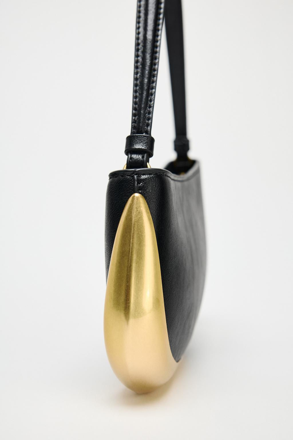 SHOULDER BAG WITH METAL DETAIL - Zara фото 2