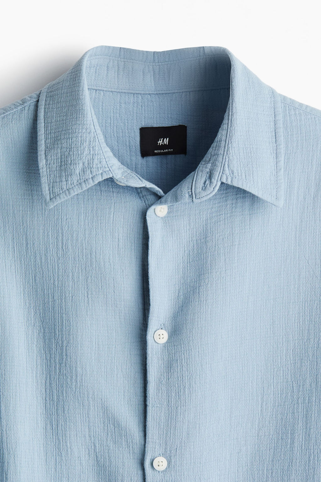 Camisa de muselina Regular Fit - H&m фото 2