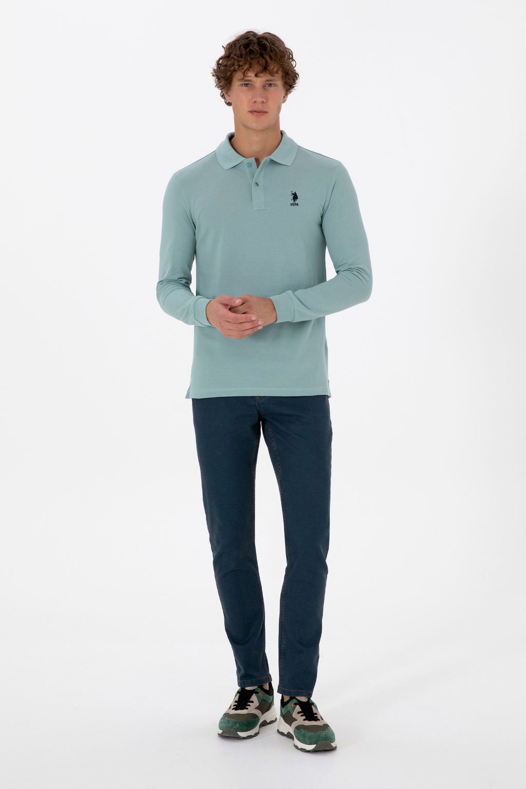 Erkek Mint Basic Sweatshirt Sepette S_rpriz _ndirim - U.s. polo assn фото 11