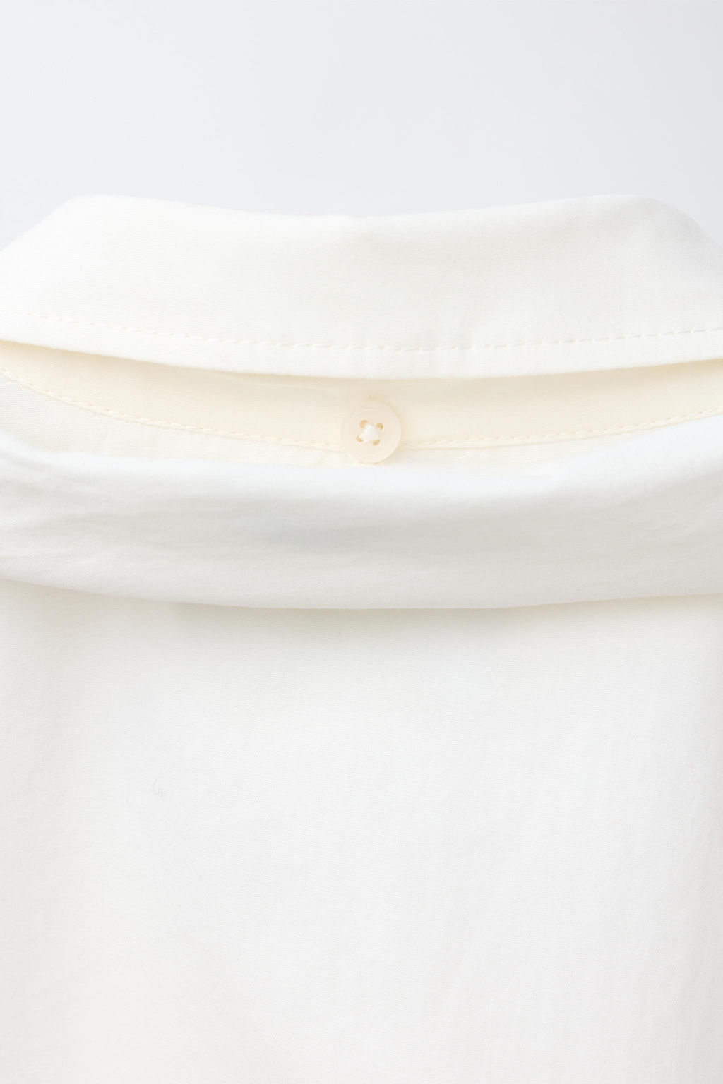 CROPPED SHIRT WITH DETACHABLE SCARF - Zara фото 14