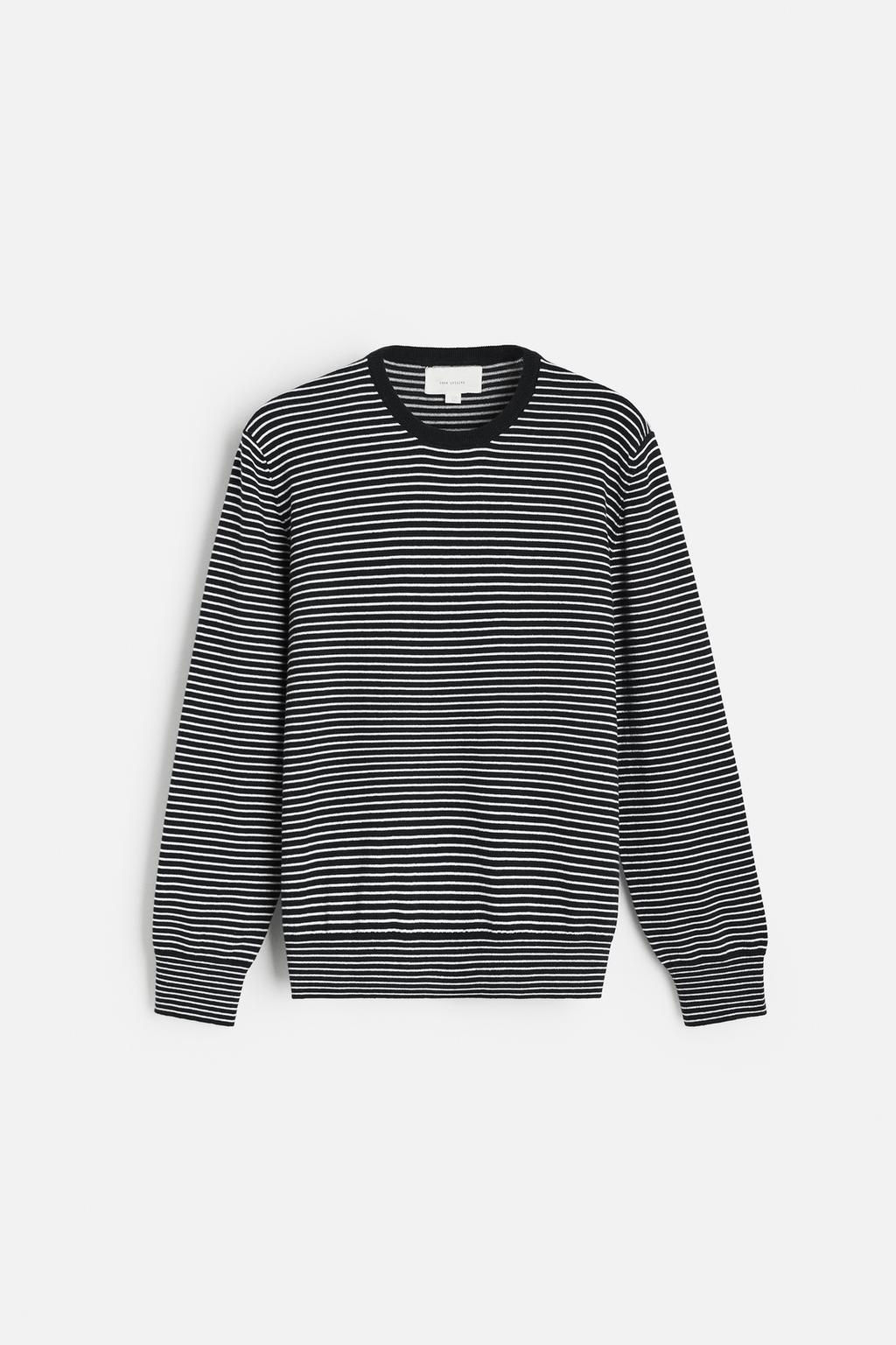 STRIPED JACQUARD SWEATER - Zara фото 6