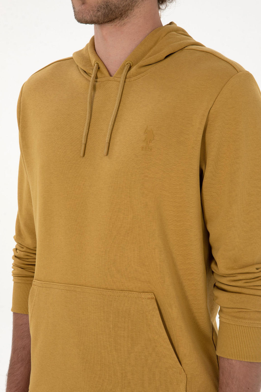 Erkek Ye_il Basic Sweatshirt Sepette S_rpriz _ndirim - U.s. polo assn фото 7