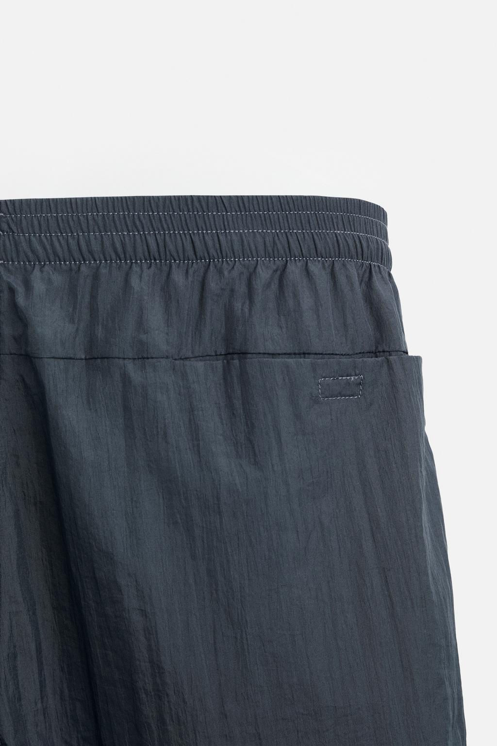 BURUSUK EFEKTLI UZUN DENIZ SORTU - Zara фото 9