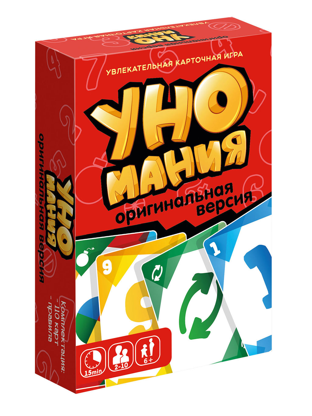 Игра карточная "Уномания" арт.8869