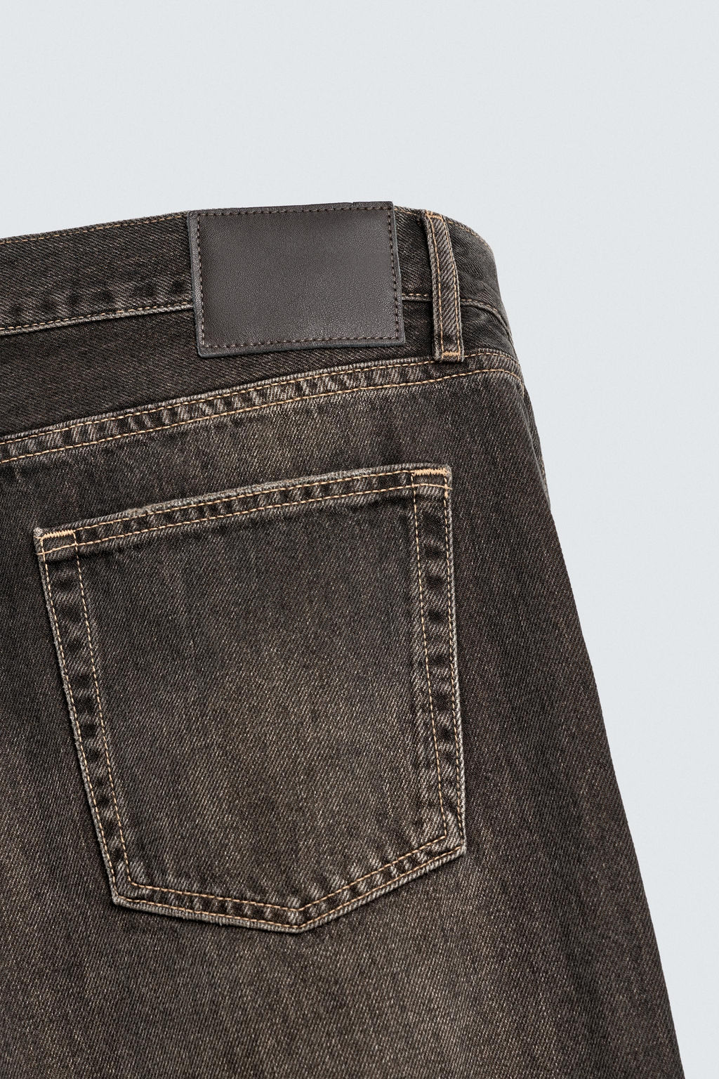 RELAXED FLARE FIT JEANS - Zara фото 10