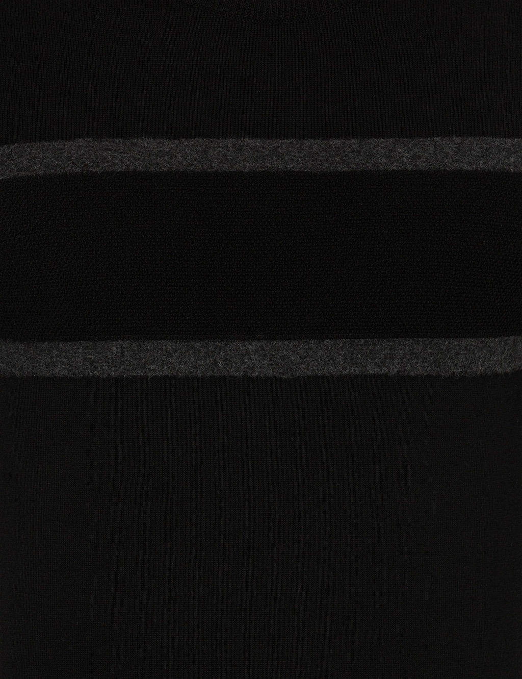 Siyah Slim Fit Bisiklet Yaka Triko Kazak - Pierre cardin фото 6