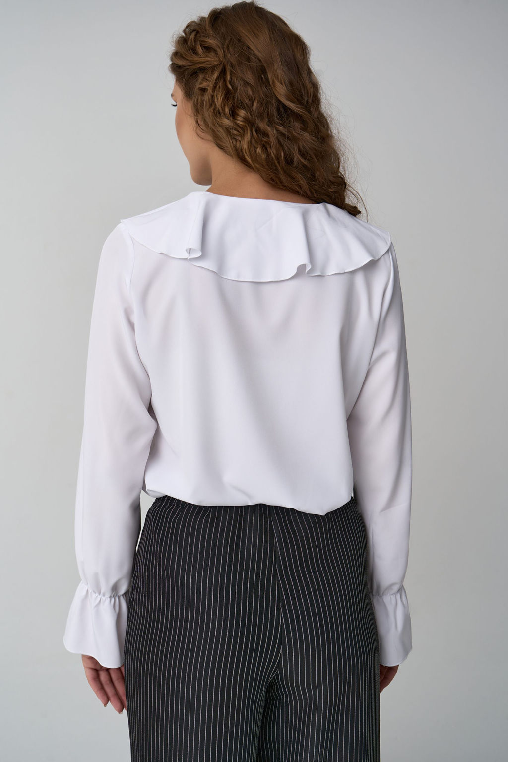 Блузка Мишель (белый) - Эльза фото 16