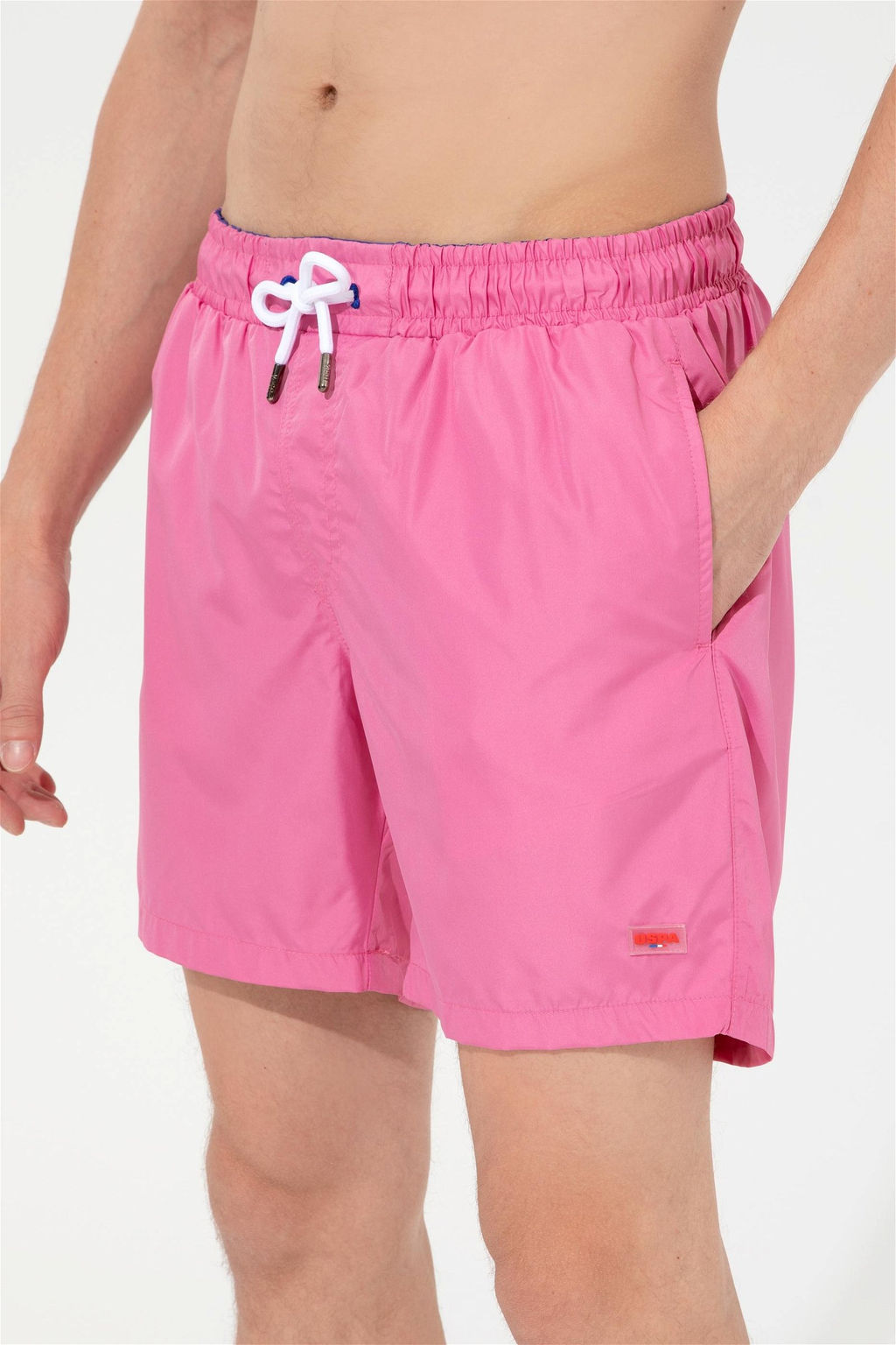 Мужские плавки U.S. Polo Assn розовые фото 2