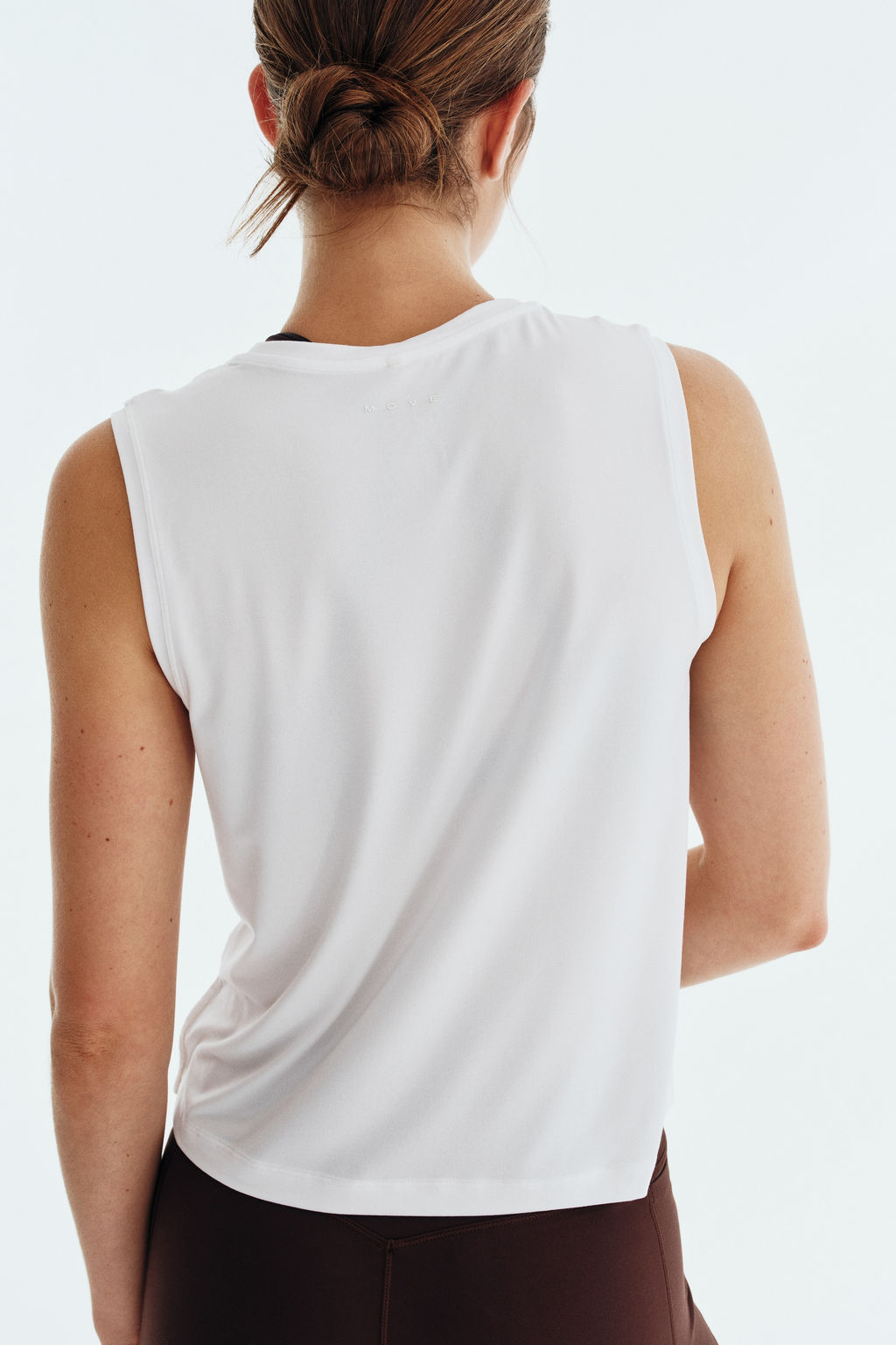 Camiseta de deporte boxy sin mangas con DryMove - H&m фото 6