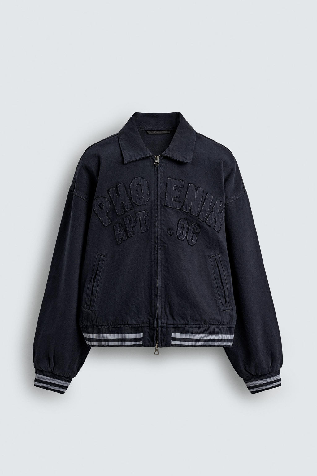 BOMBER JACKET WITH PATCHES - Zara фото 6