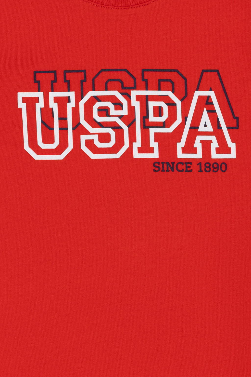 U. S. Polo Assn / Красная базовая футболка с круглым вырезом для мальчиков - U.s. polo assn фото 12