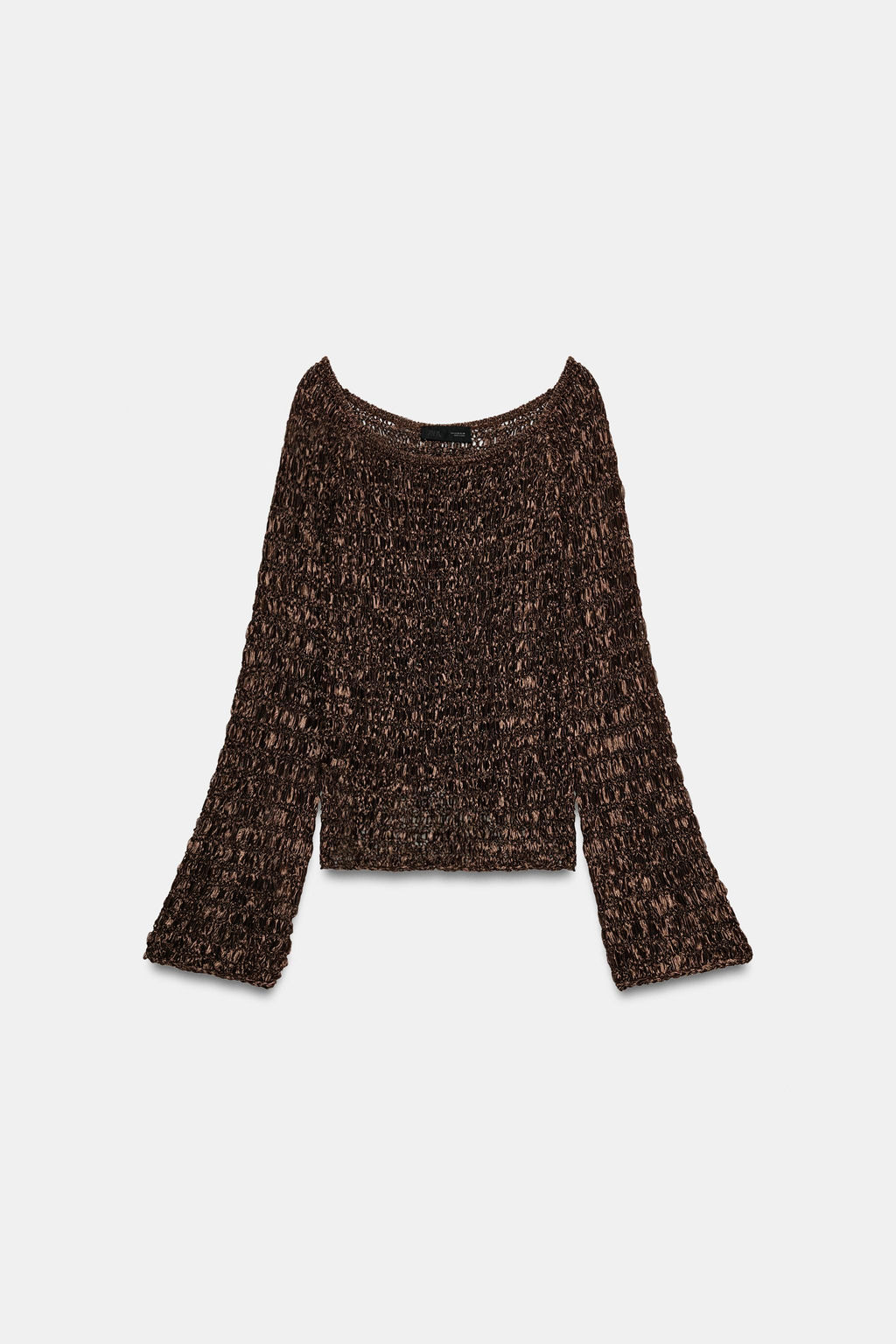JERSEY PUNTO CUELLO BARCO / Marr?n - Zara фото 4