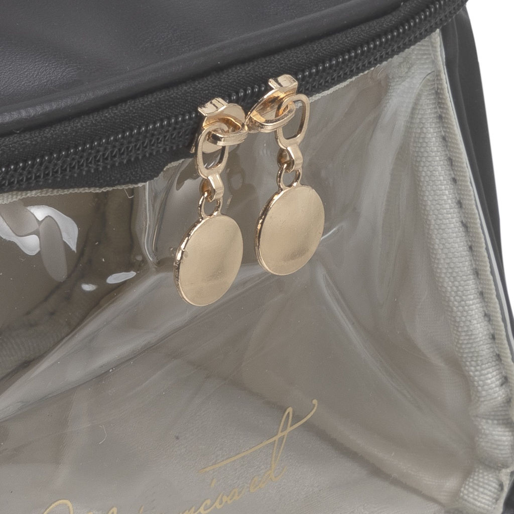 Kristaller Косметичка женская Elegant suitcase, черный - Sunflower фото 5