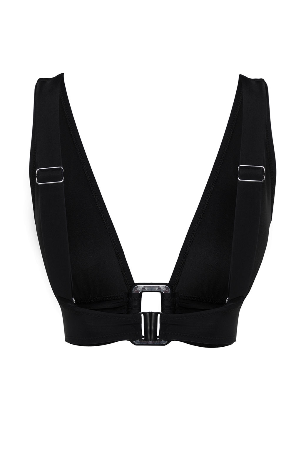 TRENDYOLMILLA Siyah Ucgen Aksesuarl? Bikini Ustu TBESS24BU00035  фото 7