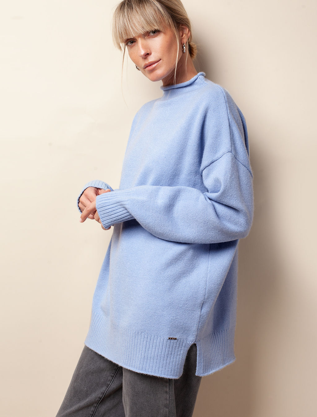 VILATTE / Джемпер из пряжи с кашемиром  фото 3