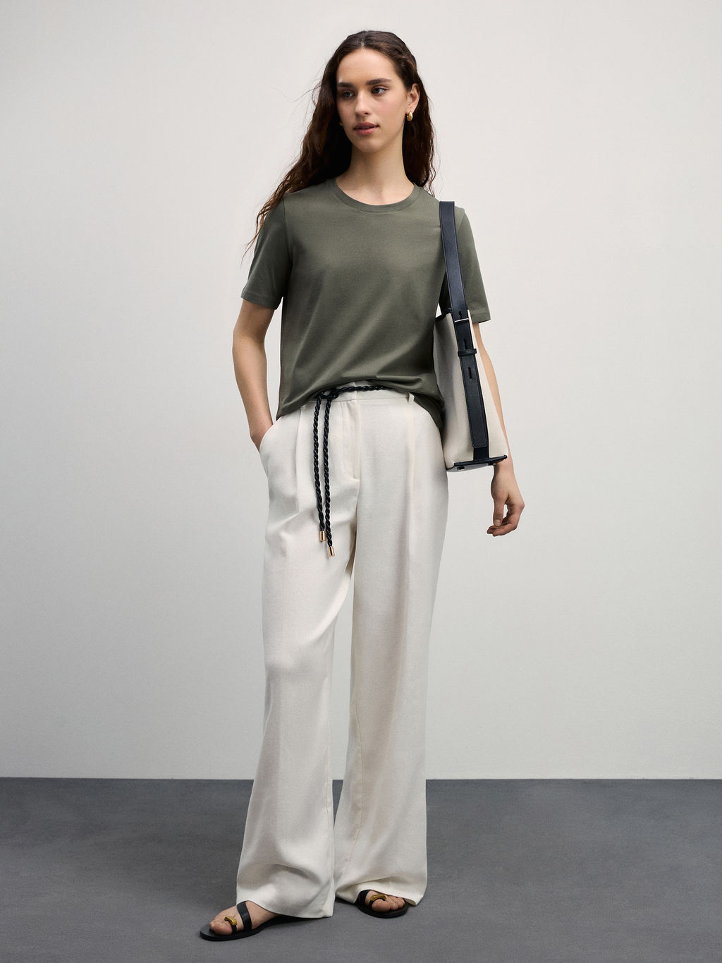 Футболка из хлопка W_REGULAR1-13/ Zarina фото 2