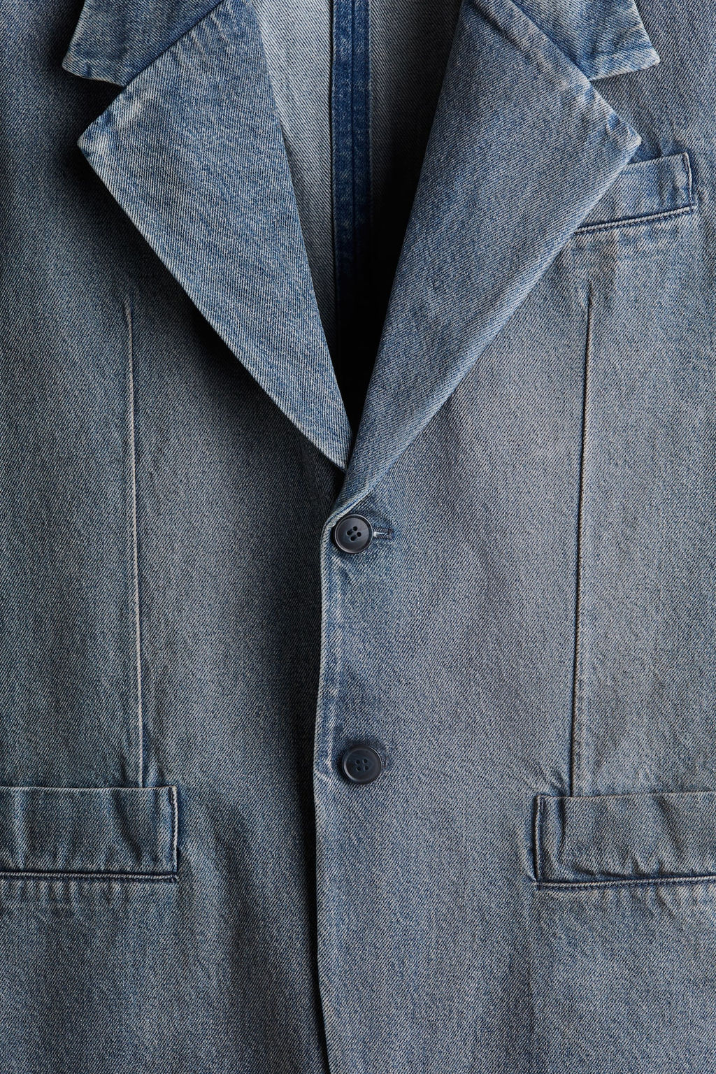 Americana en denim Loose Fit - H&m фото 8