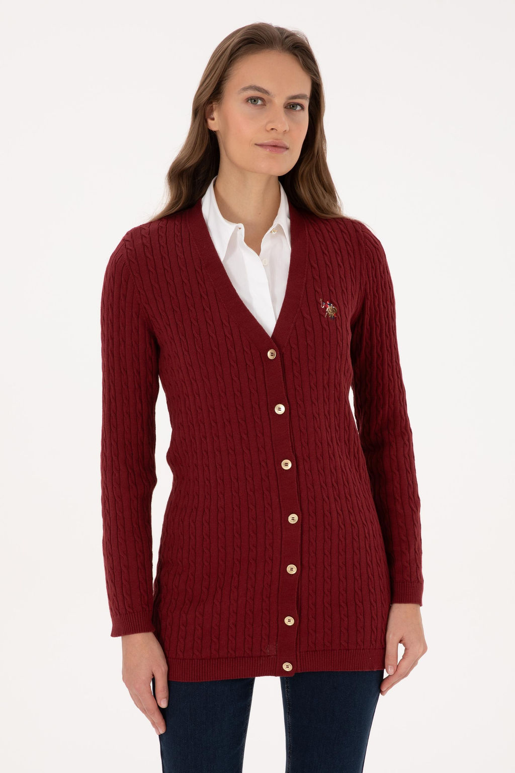 Kad_n Bordo Basic Triko H_rka