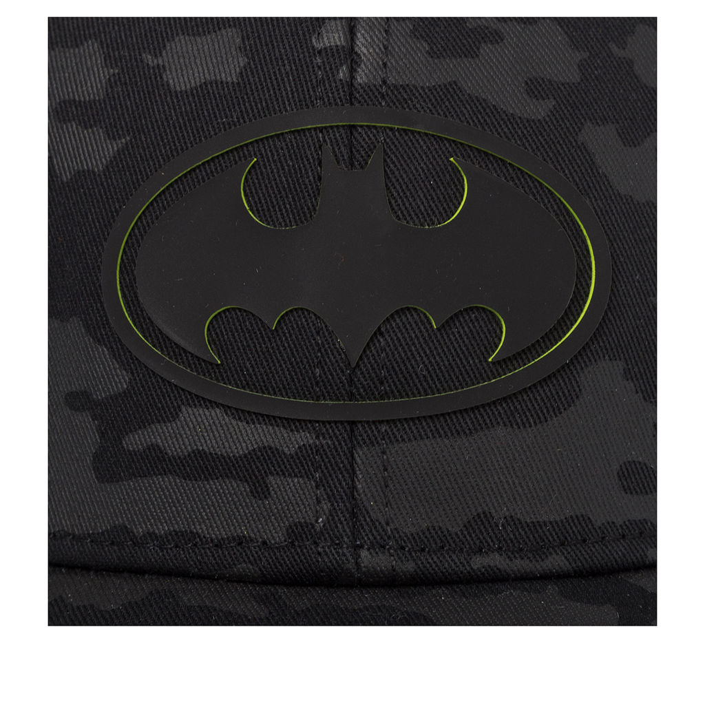 Бейсболка CAPSLAB арт. CL/DC11/1/PCB/LOGB DC Comics Batman (черный / камуфляж)