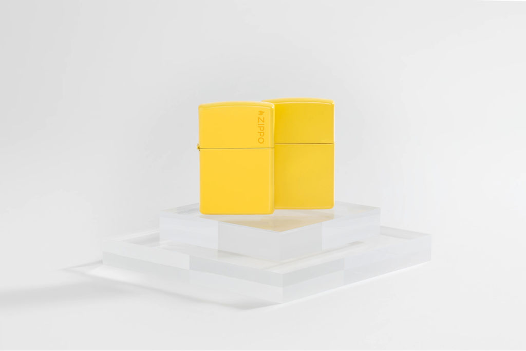 Зажигалка ZIPPO Логотип с покрытием цвета подсолнуха | Logo Sunflower 46019ZL  фото 10