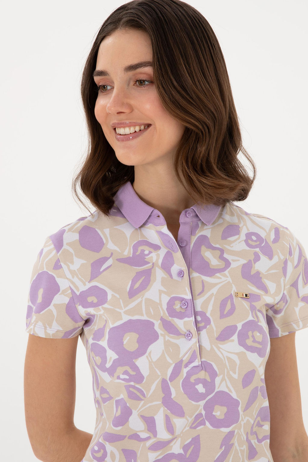 Kad_n Lila Ti__rt Sepette S_rpriz _ndirim - U.s. polo assn фото 2