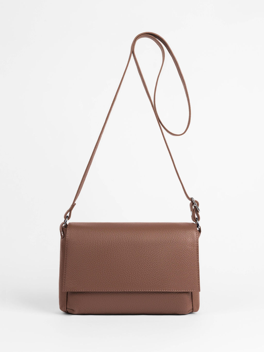 Женская кожаная сумка Richet 2800LN 351 Коричневый